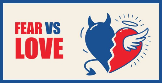 Om att välja frihet, kärlek och ljus framför tvång, rädslor och mörker